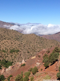 Une vallée perchée et préservée dans le massif du Toubkal
